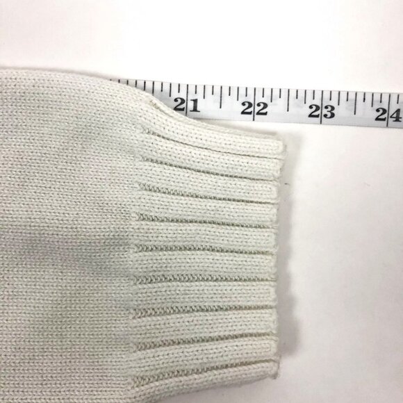 Alfred Dunner Color-Blocked Mixed Stitch Grannycore Knit Crewneck Sweater - Picture 9 of 12